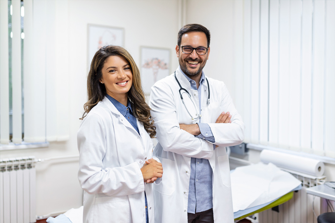 Médico no hospital